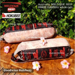 Beef Ribeye Scotch-Fillet CubeRoll MELTIQUE meltik (wagyu alike) Australia HOKUBEE frozen STEAK 2cm 3/4" (price/pc 350g)